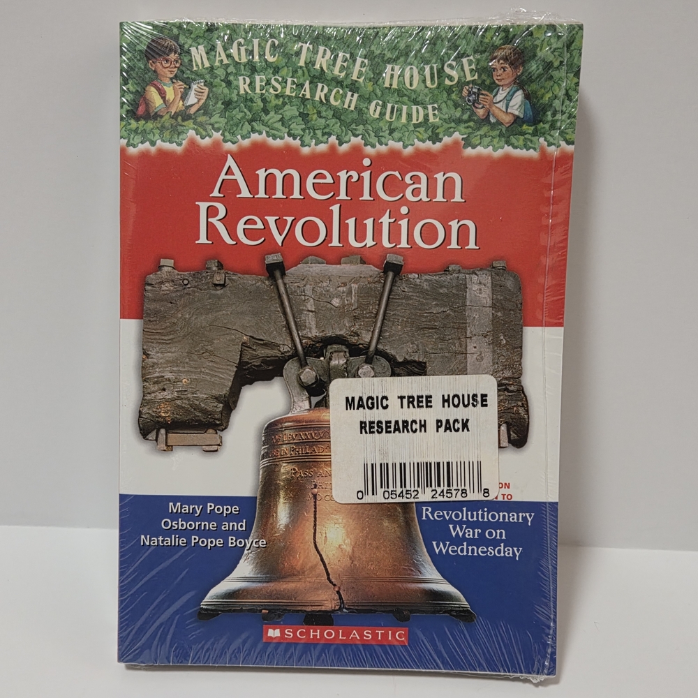 Scholastic Magic Tree House Research Guide: American Revolution - Red/Blue/Cream